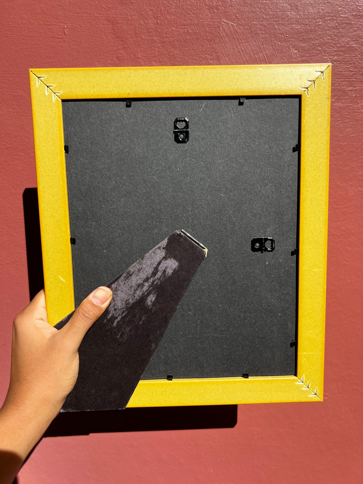 Gold/Pink Photo Strip Frame