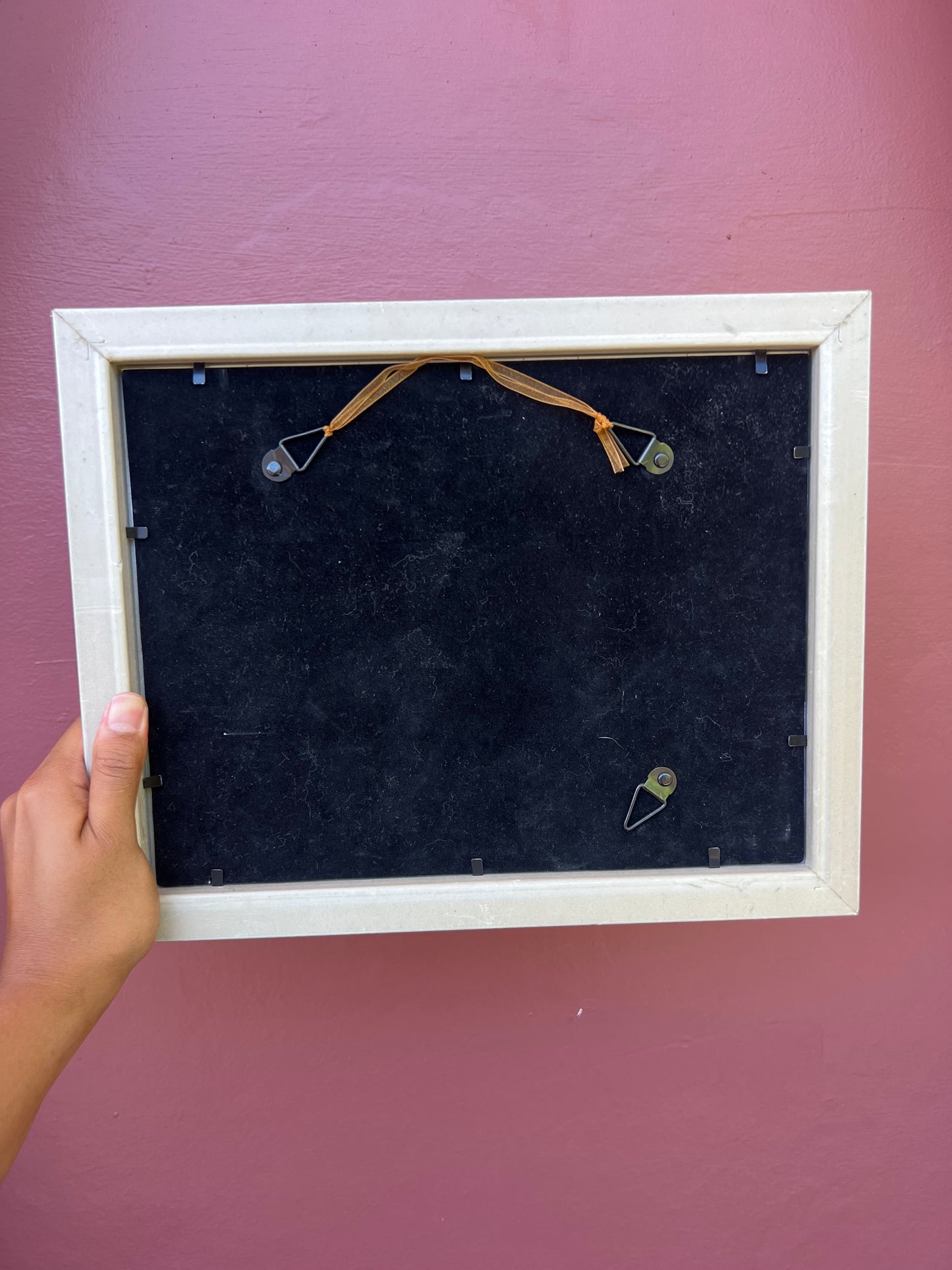Gold/Navy Blue Photo Strip Frame