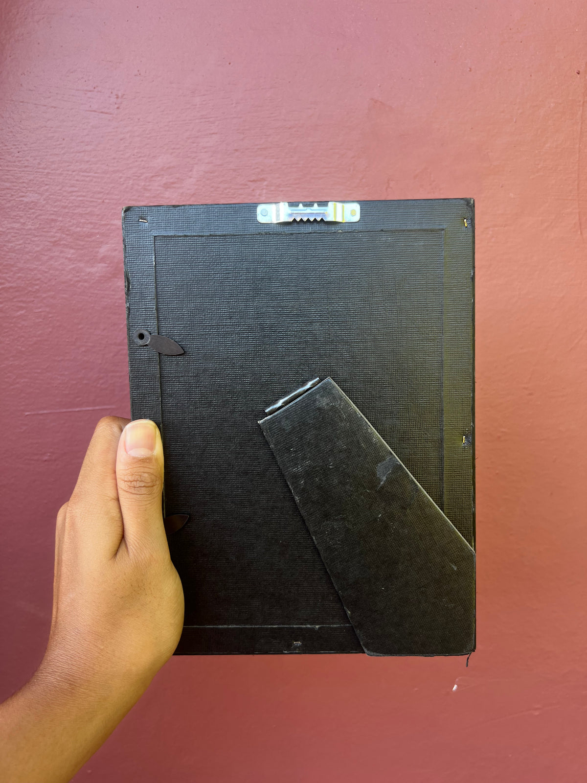 Burl Black/Grey Photo Strip Frame