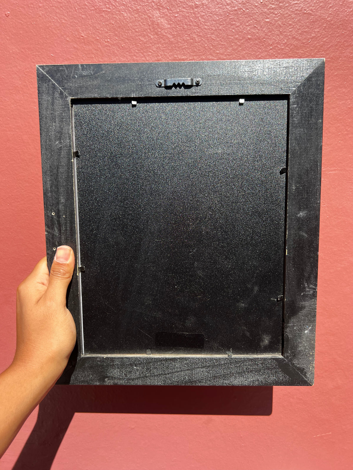 Silver/Pink Photo Strip Frame
