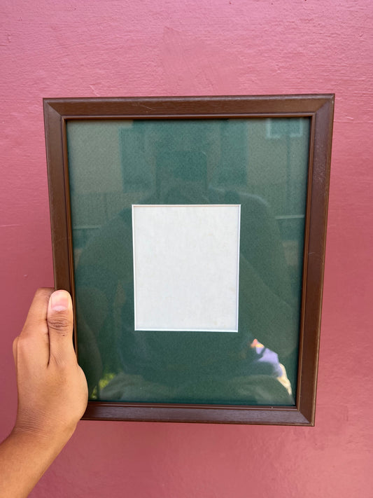 Brown/Forest Green Classic Polaroid Frame
