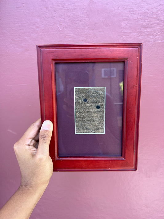 Red Wood/Maroon Mini Polaroid Frame