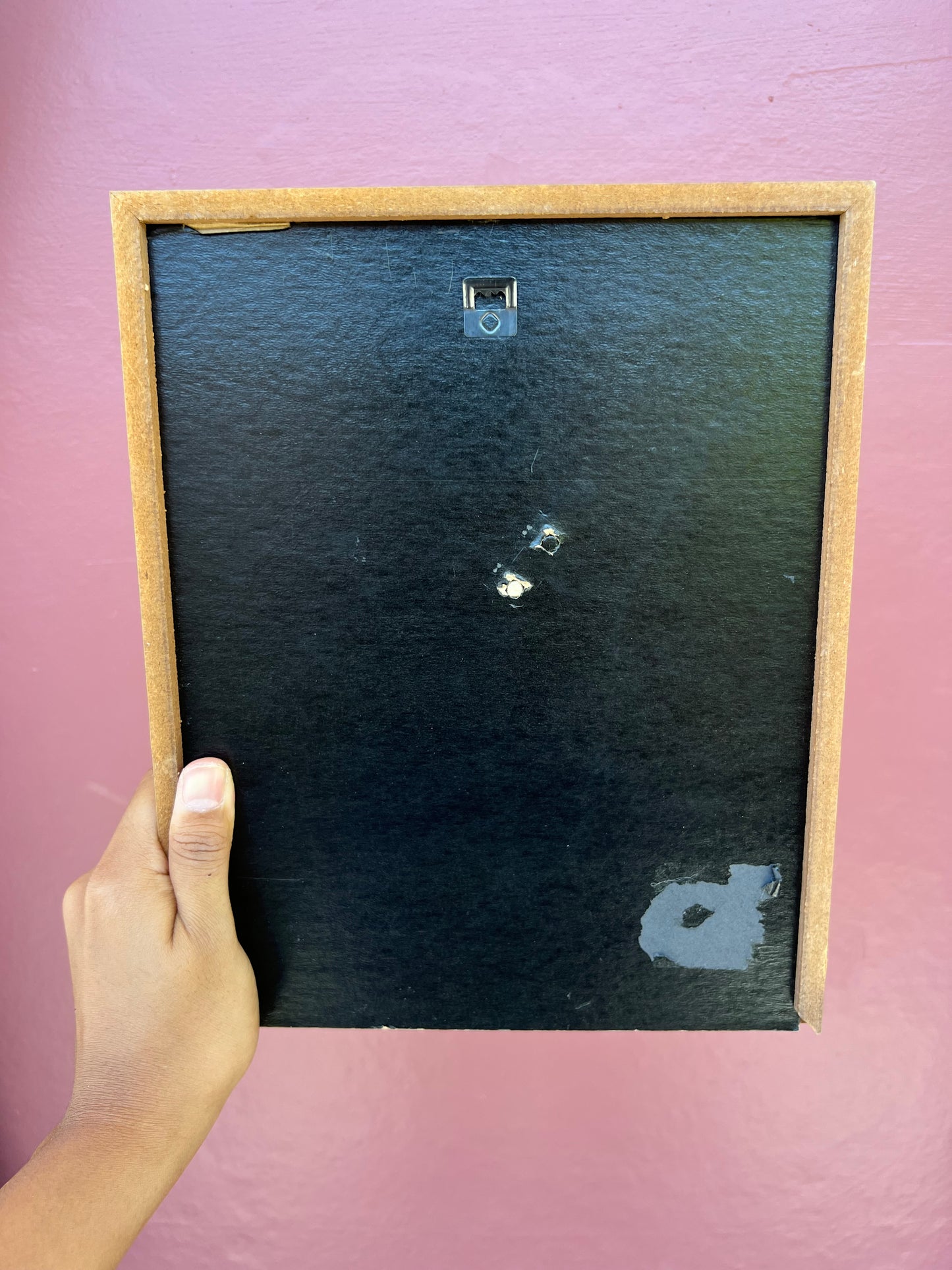 Wood/Olive Green Photo Strip Frame