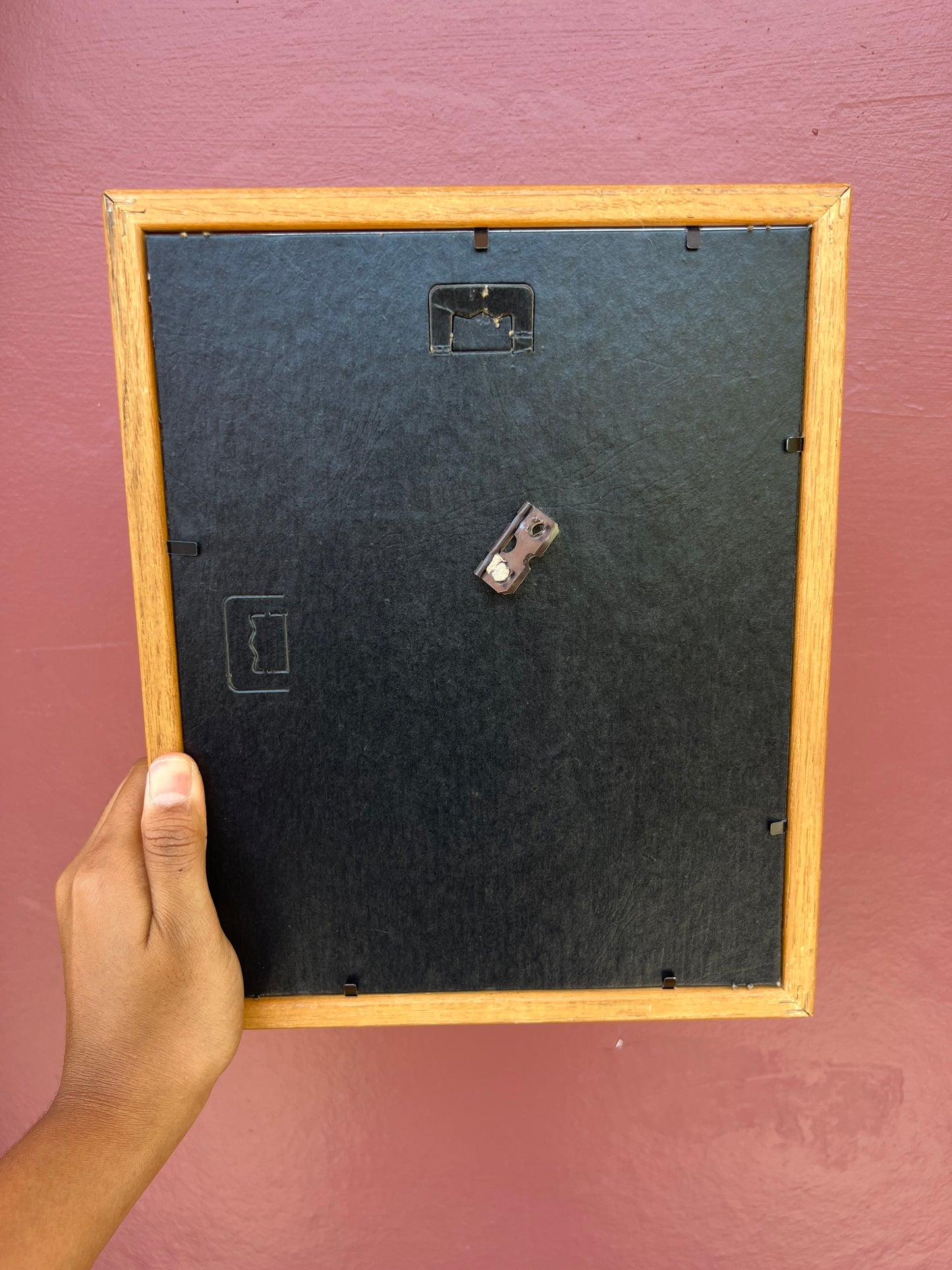 Wood/Forest Green Photo Strip Frame