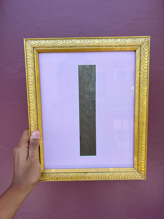 Vintage Gold/Pink Photo Strip Frame