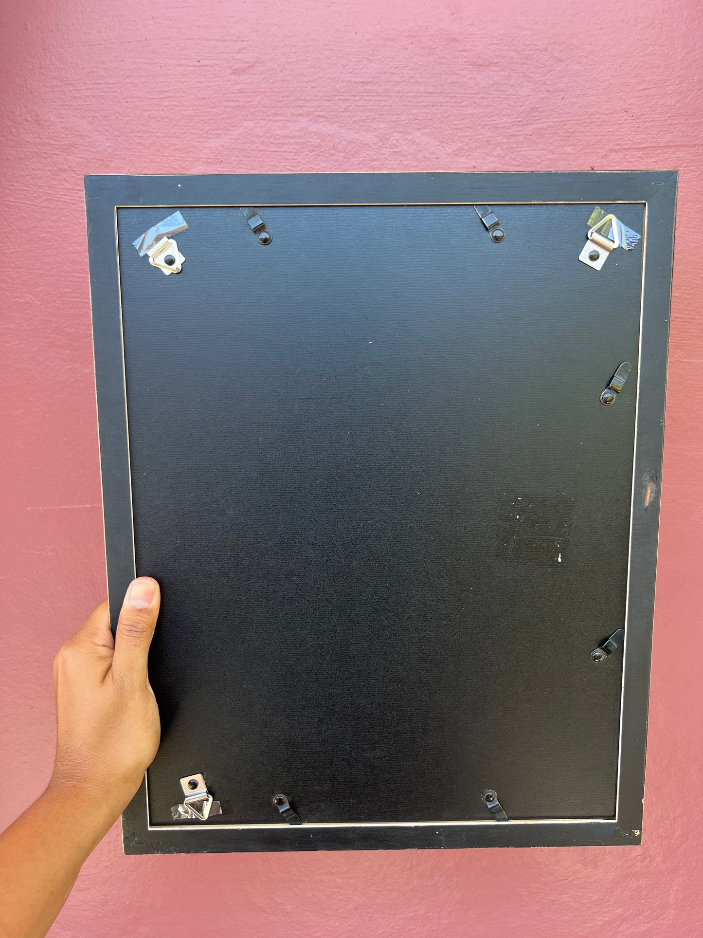 Antique White/Pink Photo Strip Frame