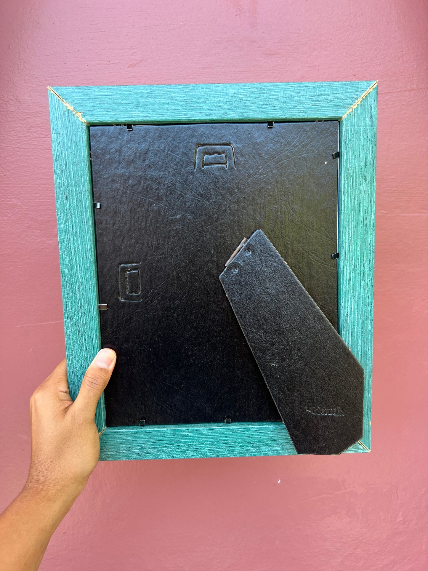Teal/White Photo Strip Frame
