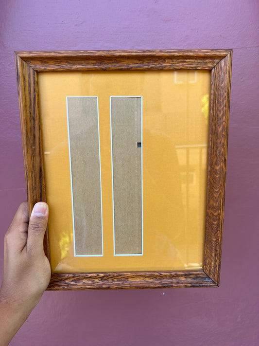 Wood/Butterscotch Photo Strip Frame