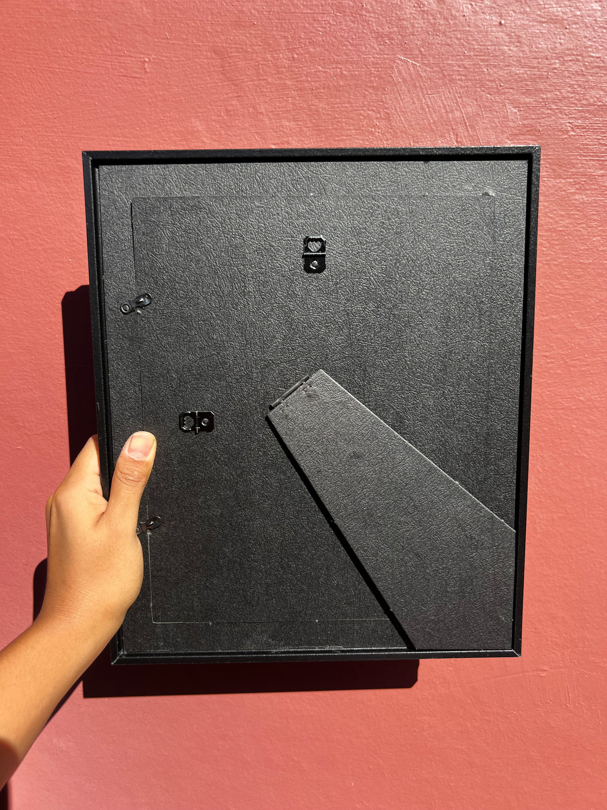Black/Bottle Blue Photo Strip Frame