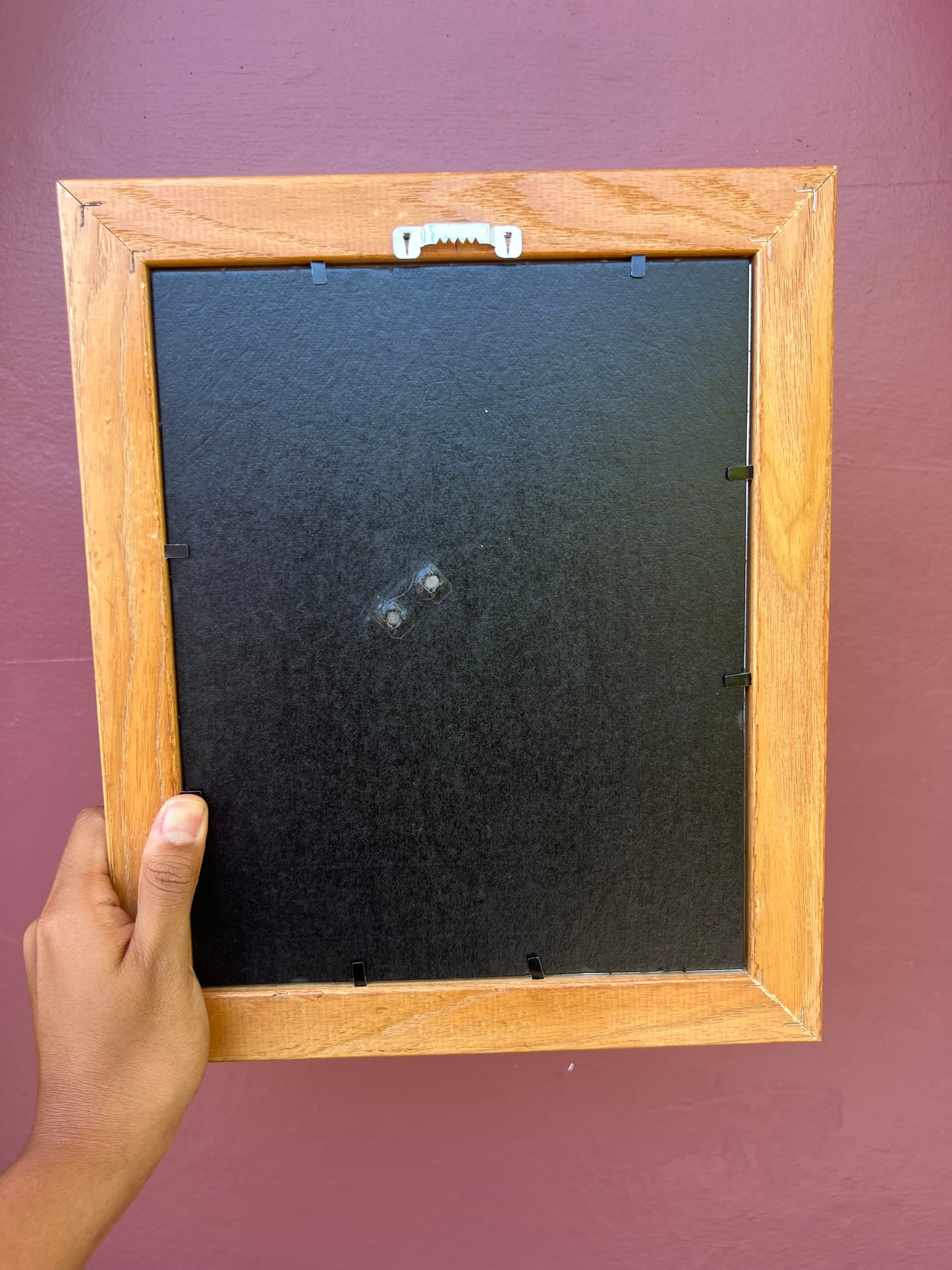 Wood/Forest Green Photo Strip Frame
