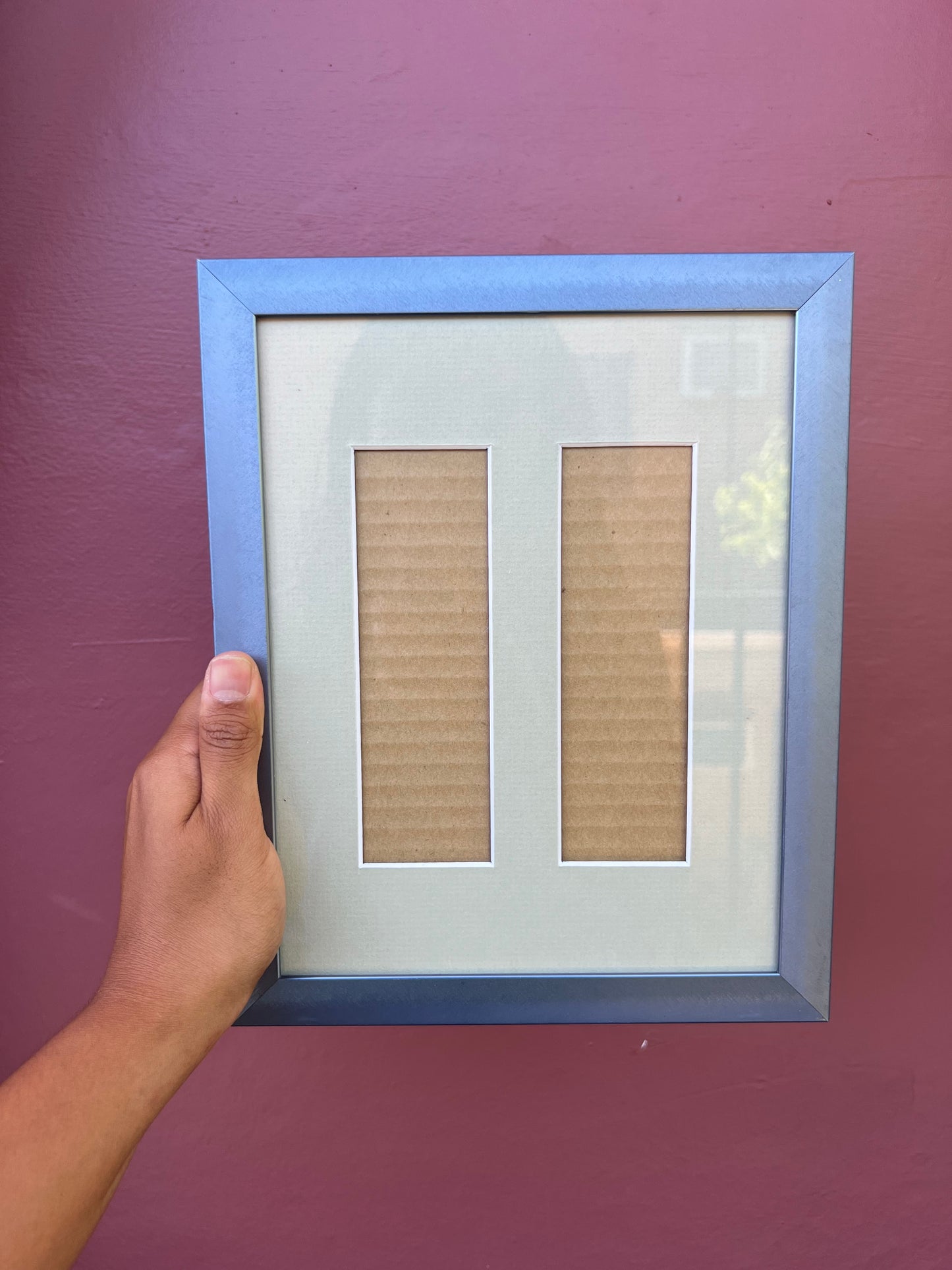 Blue/Grey Green Photo Strip Frame