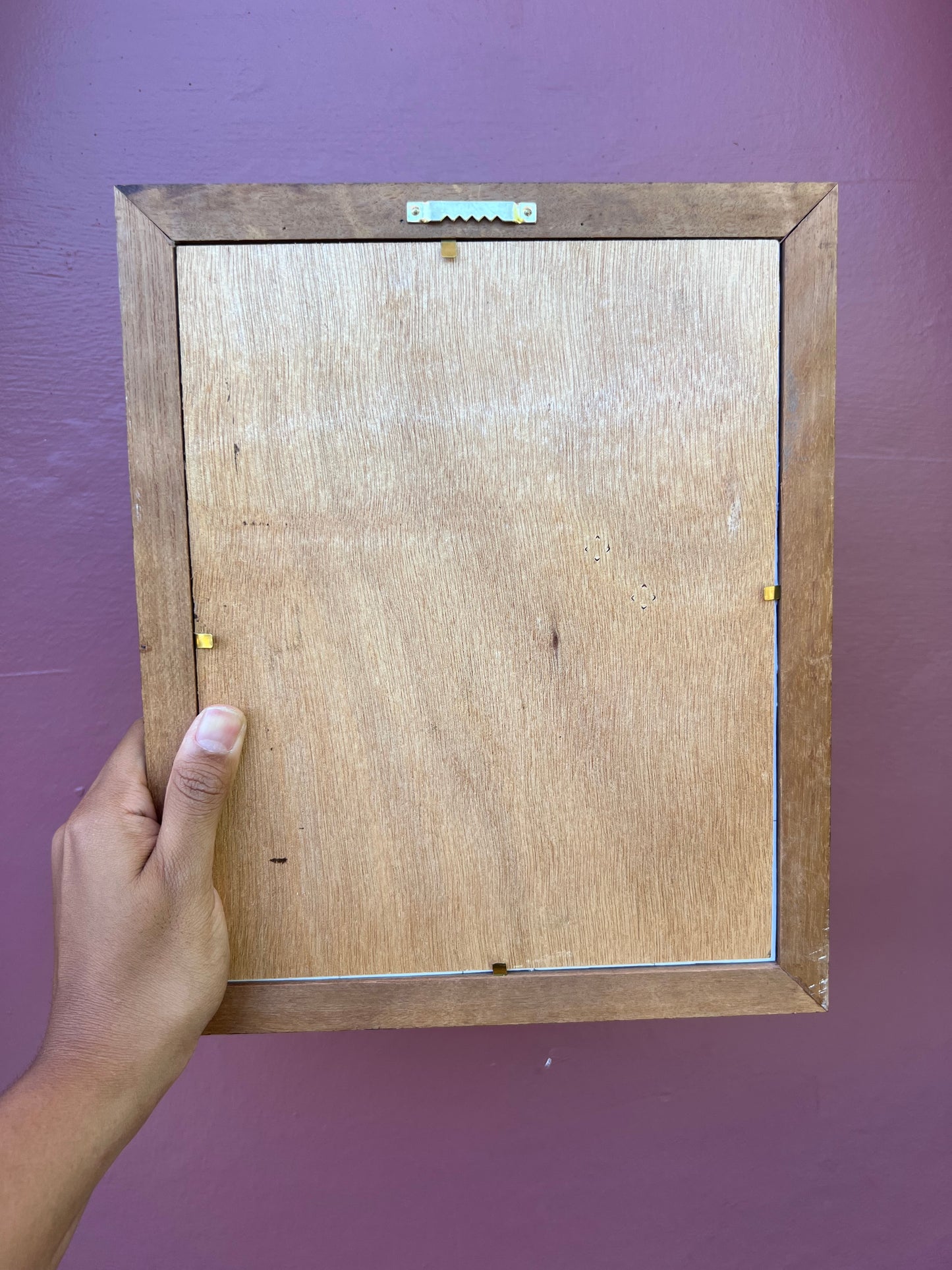 Wood/Grey Photo Strip Frame