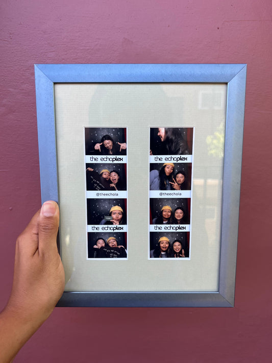 Blue/Grey Green Photo Strip Frame