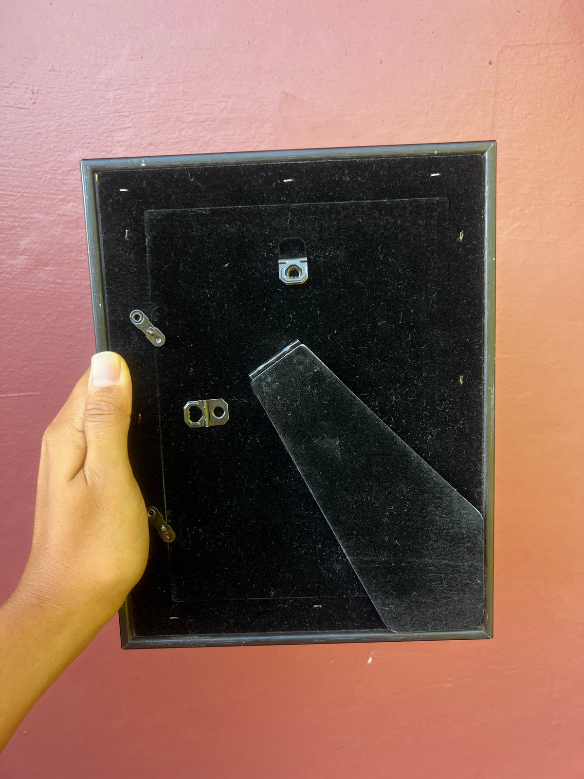 Wood/White Photo Strip Frame