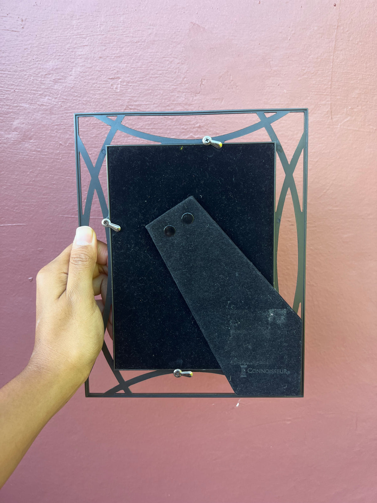 Gold/Navy Blue Photo Strip Frame
