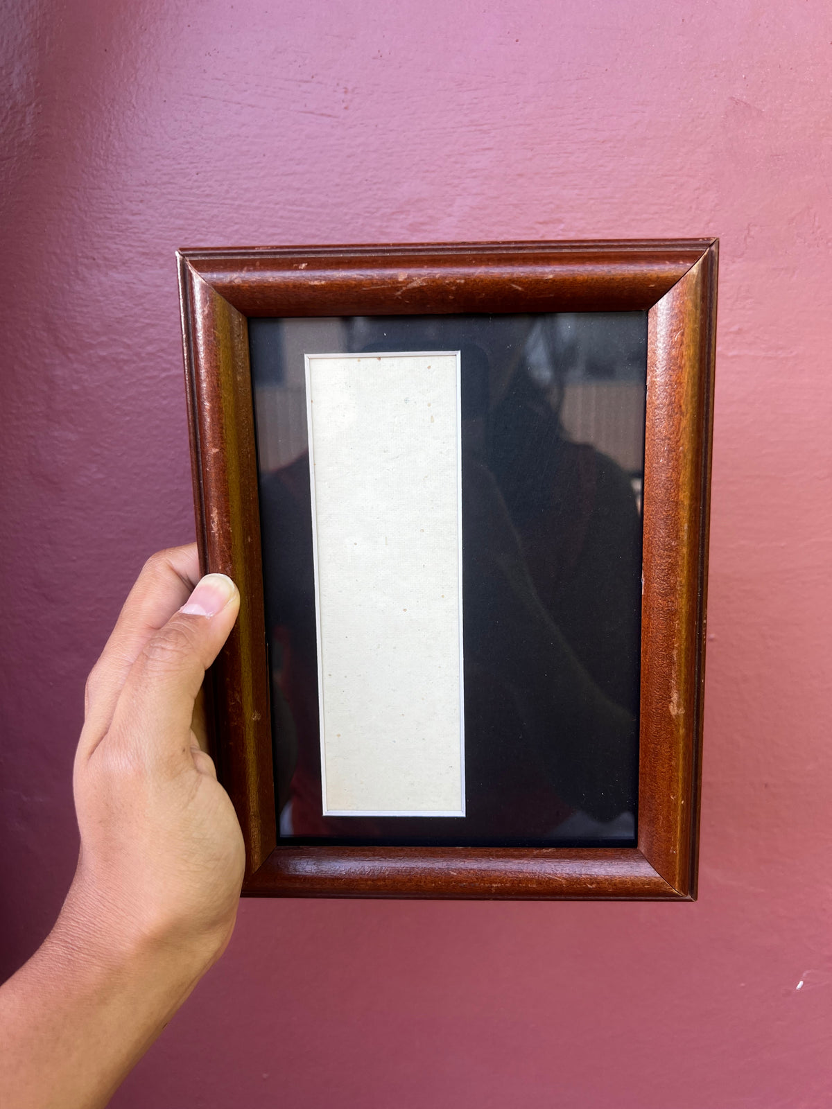 Wood/Black Photo Strip Frame