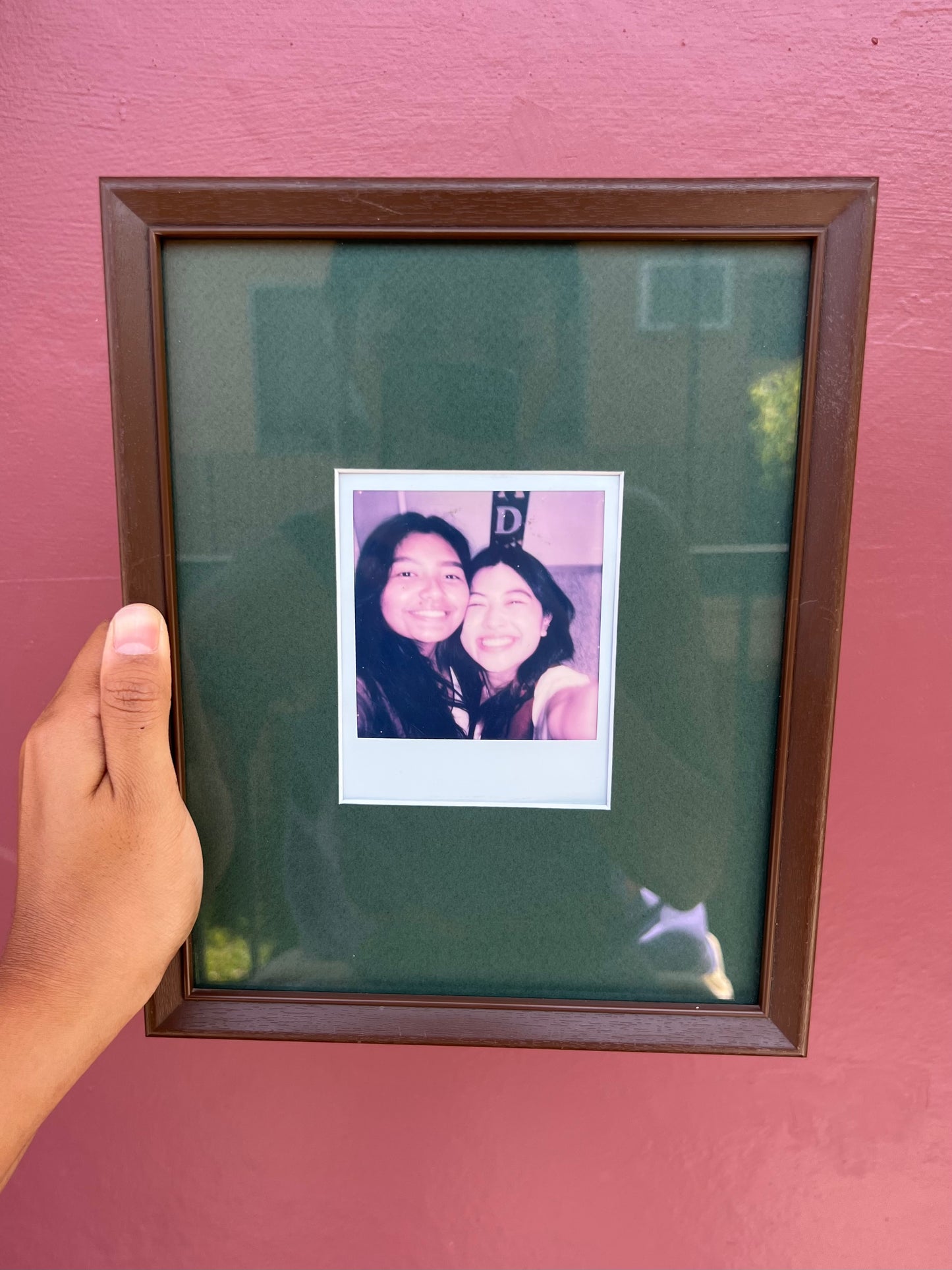 Brown/Forest Green Classic Polaroid Frame