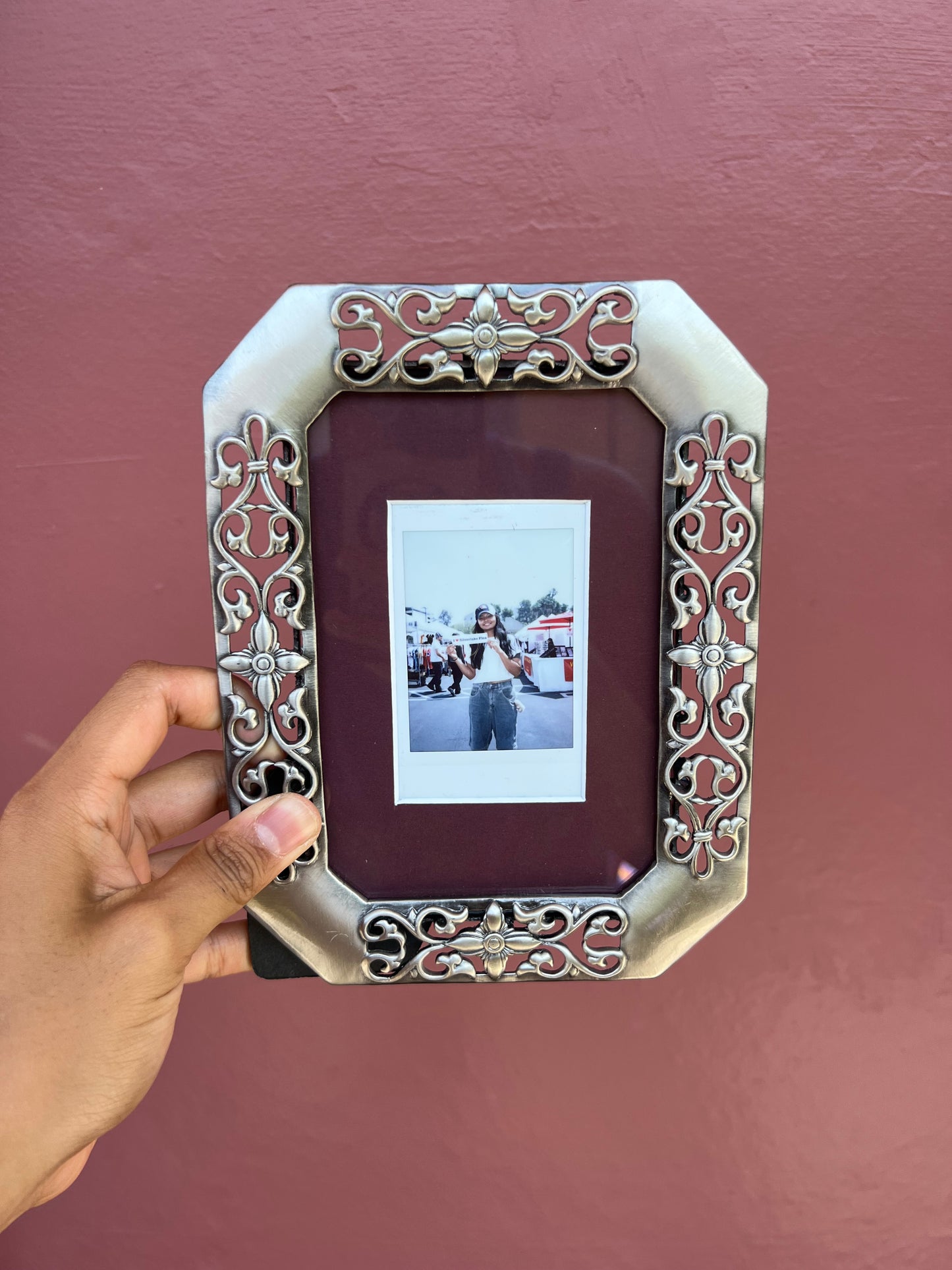 Front of Frame with Mini Polaroid