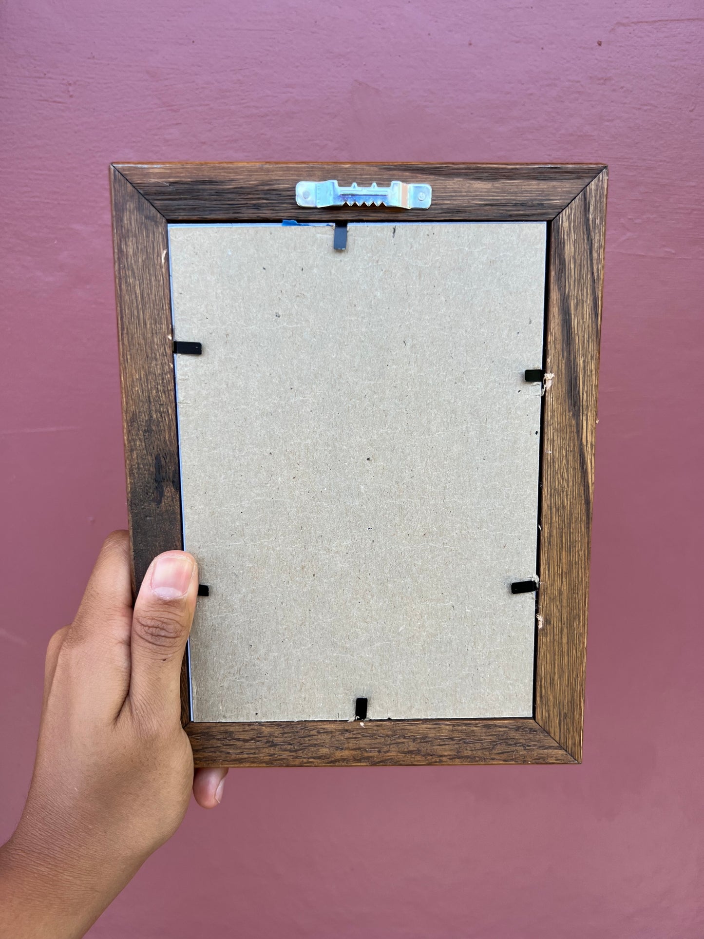 Wood/Black Photo Strip Frame