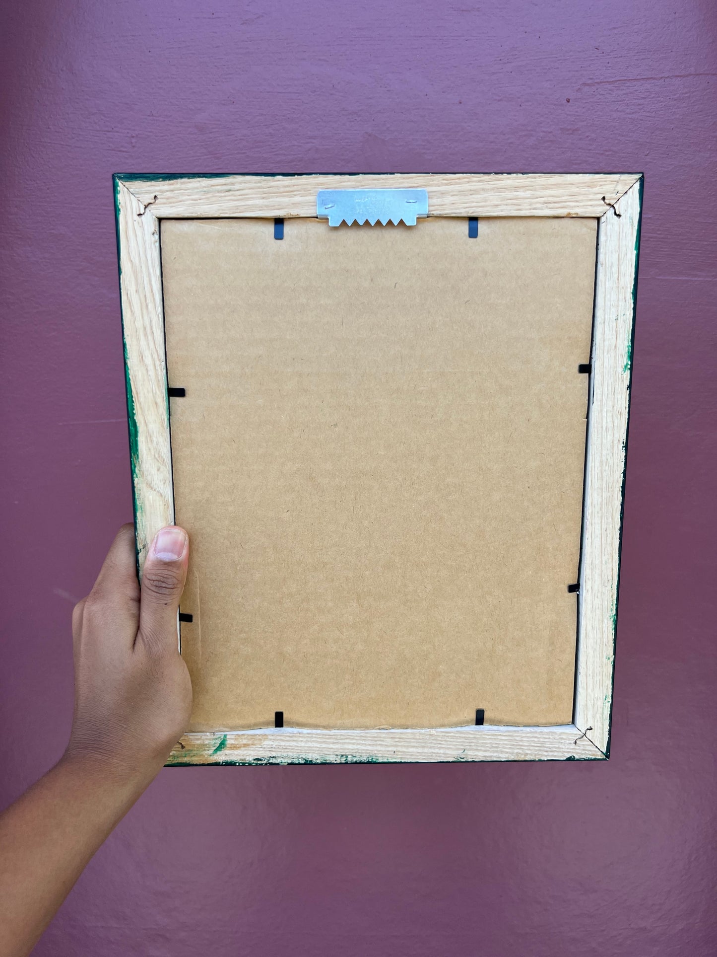 Dark Green/Mustard Photo Strip Frame
