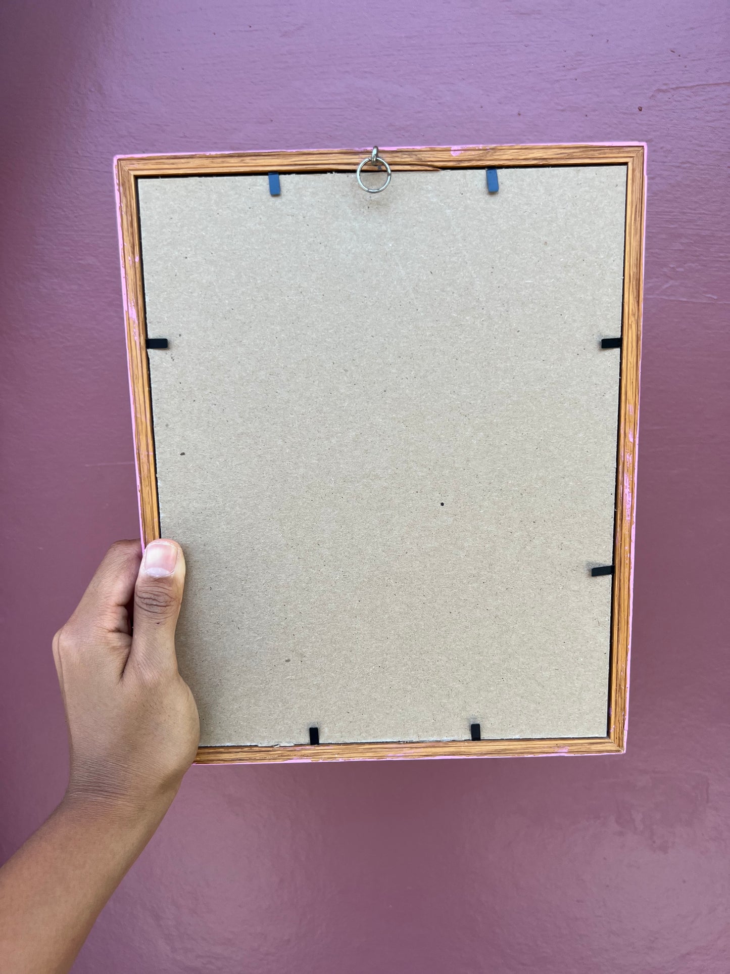 Pink/Pink Photo Strip Frame