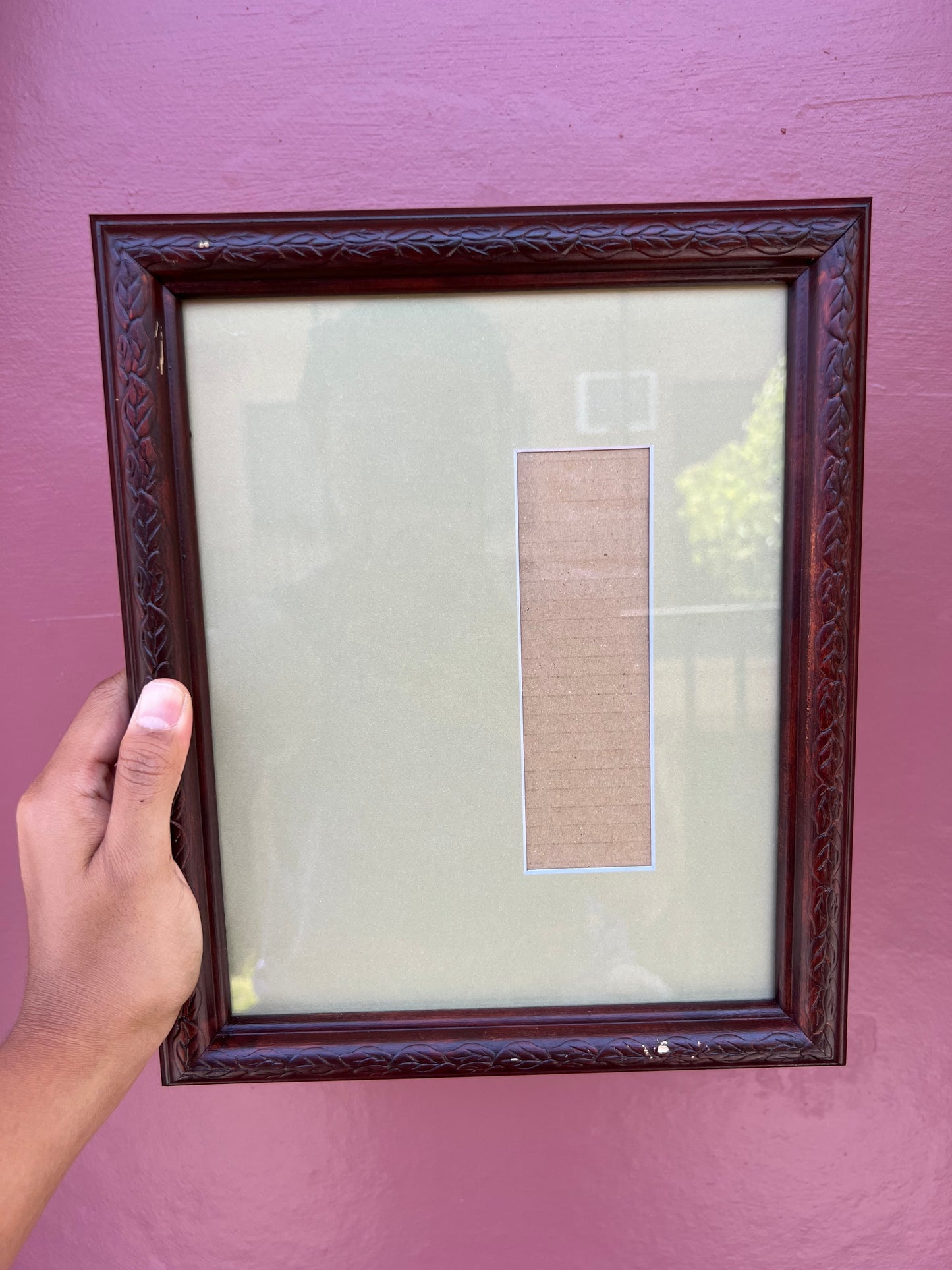 Brown/Light Brown Photo Strip Frame
