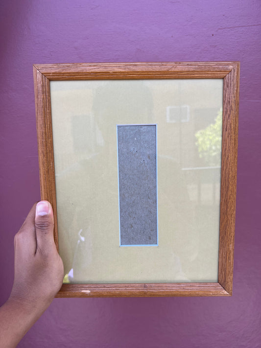 Wood/Tan Photo Strip Frame