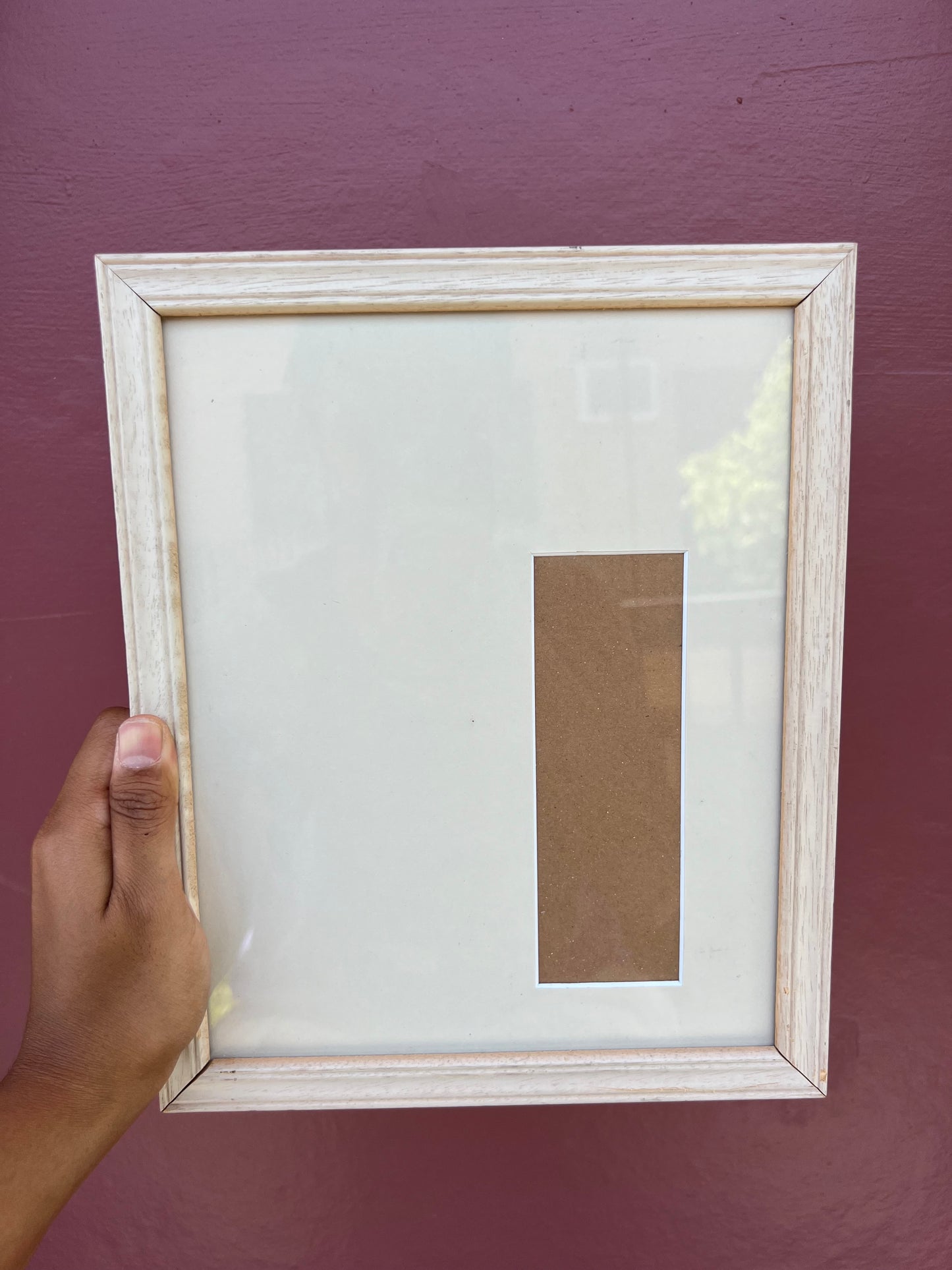 Beige/Beige Photo Strip Frame