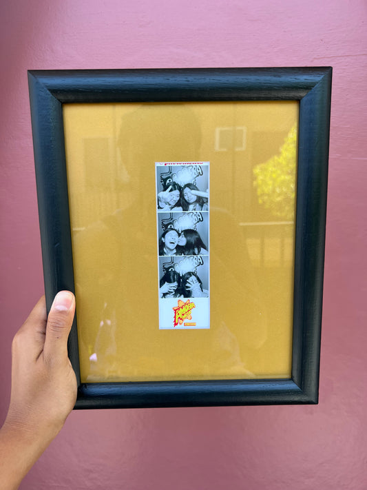 Dark Green/Mustard Photo Strip Frame