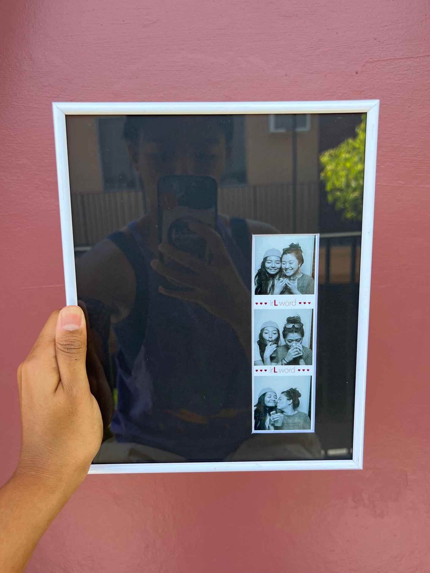 Black/White Photo Strip Frame