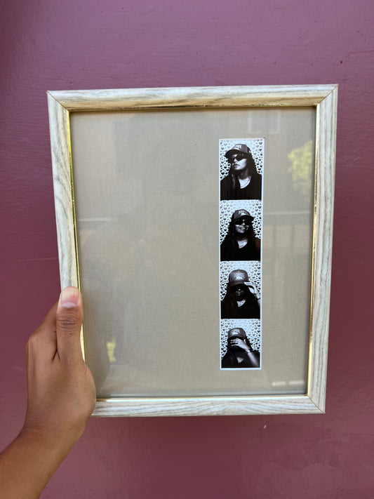 Beige/Fawn Photo Strip Frame