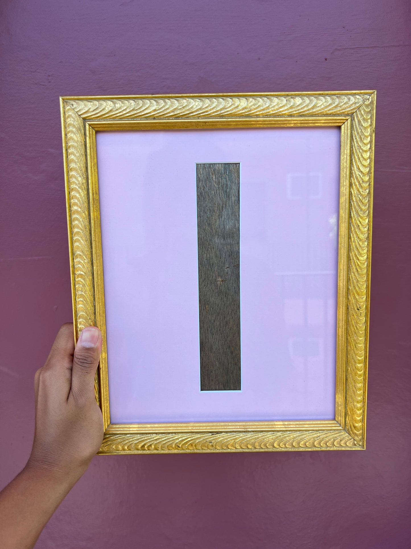 Vintage Gold/Pink Photo Strip Frame