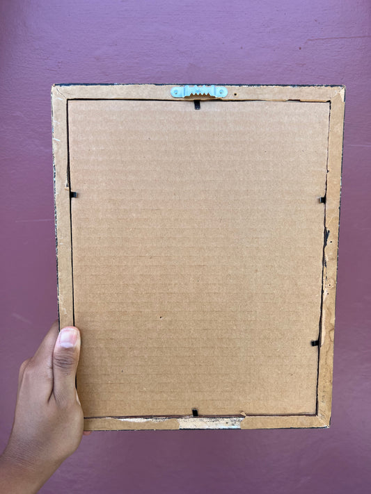 Distressed Gold Bamboo/Black Photo Strip Frame