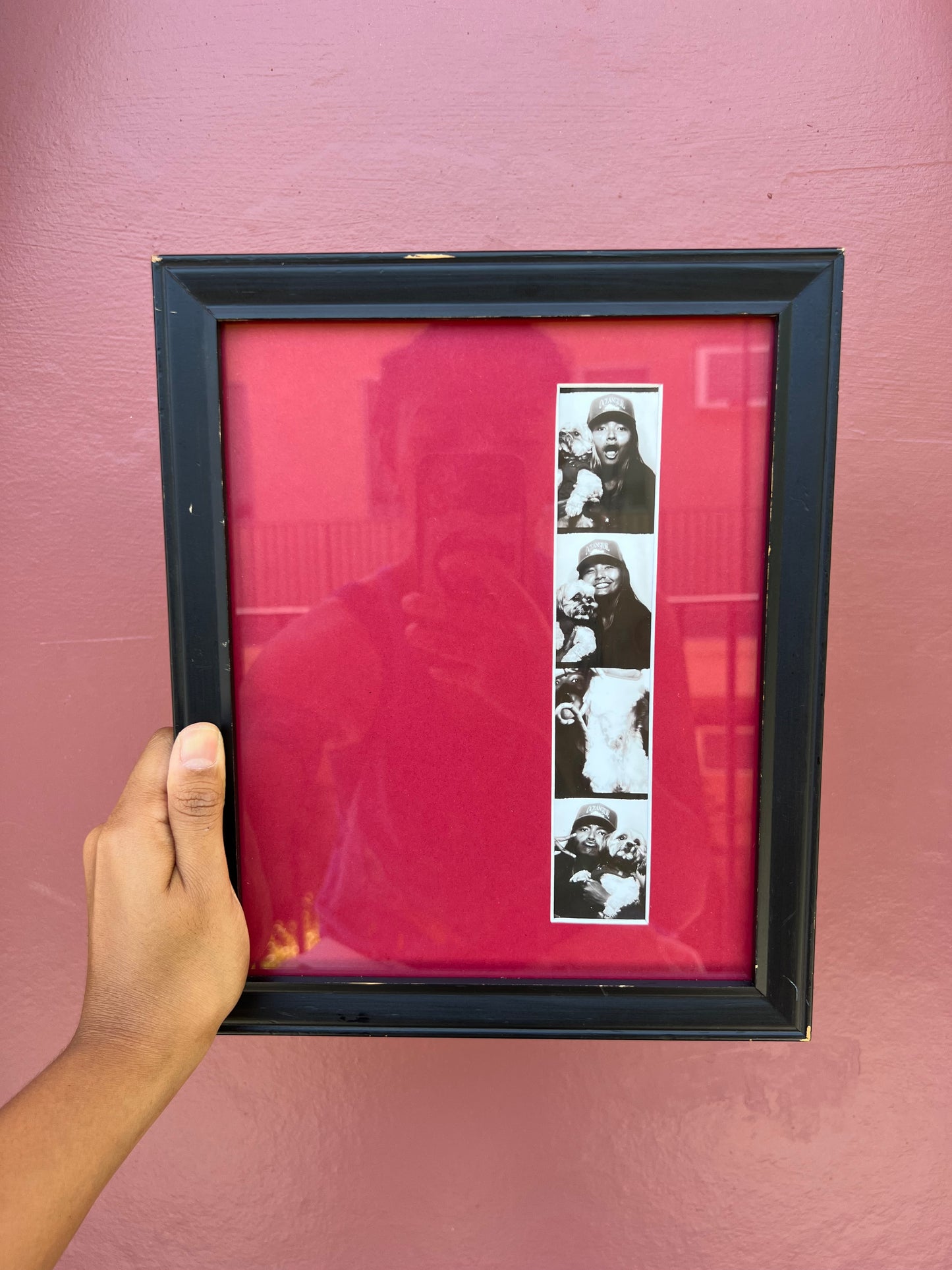 Black/Red Photo Strip Frame