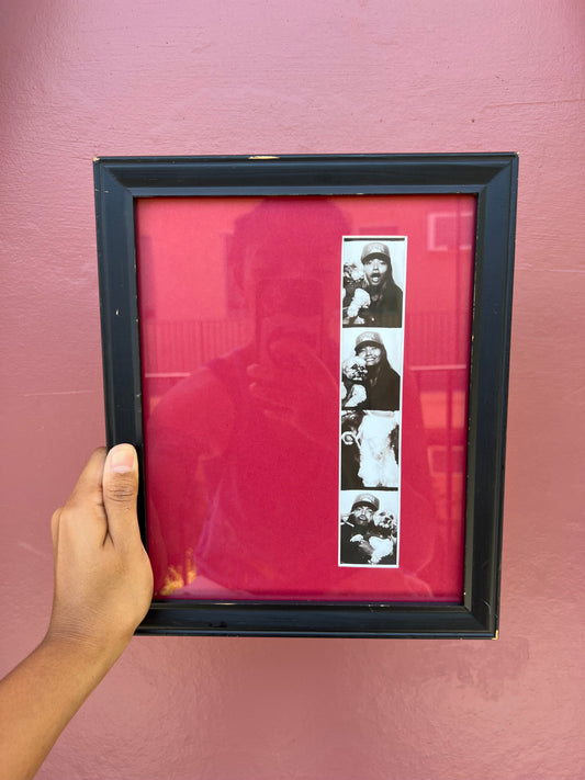 Black/Red Photo Strip Frame