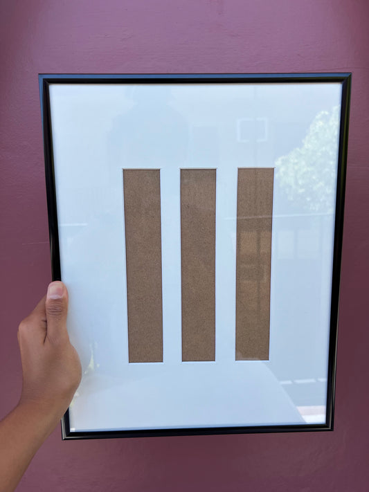 Black/White Photo Strip Frame
