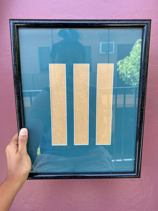 Marble Black/Teal Photo Strip Frame