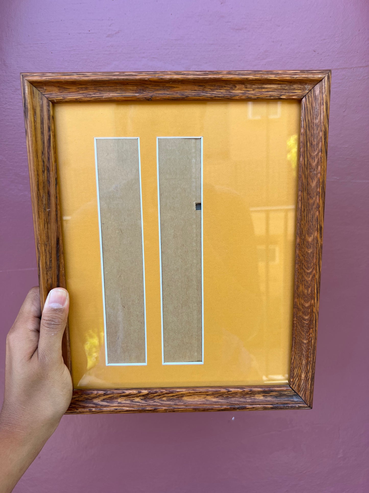Wood/Butterscotch Photo Strip Frame