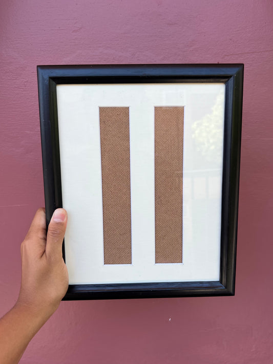Black/White Photo Strip Frame